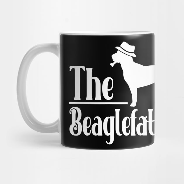 The Beaglefather For A Beagle Owner Gift by Shirtglueck